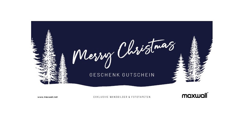 
			                        			Gutscheinkarte | Merry Christmas